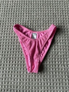 wild fable Pink Textured Bikini Bottom